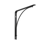 SHELF BRACKET m.211 / 250x250x20mm / BLACK