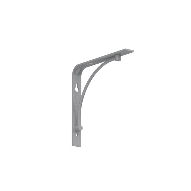 SHELF BRACKET m.211 / 150x150x20mm / GRAY
