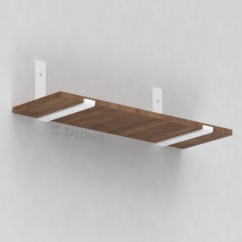 SHELF BRACKET m.340 / 190x185mm / WHITE