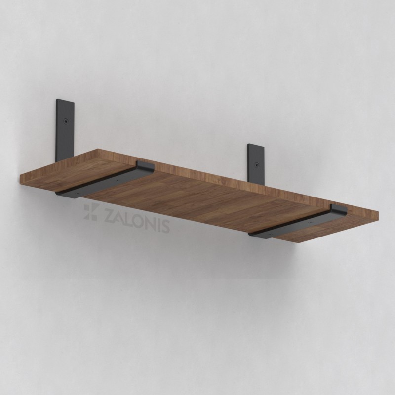 SHELF BRACKET m.340 / 190x185mm / BLACK