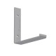 SHELF BRACKET m.340 / 190x185mm / GRAY