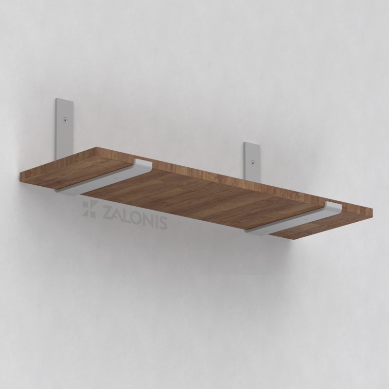 SHELF BRACKET m.340 / 190x185mm / GRAY