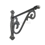 VINTAGE SHELF BRACKET / 245x195 / ARGENTO