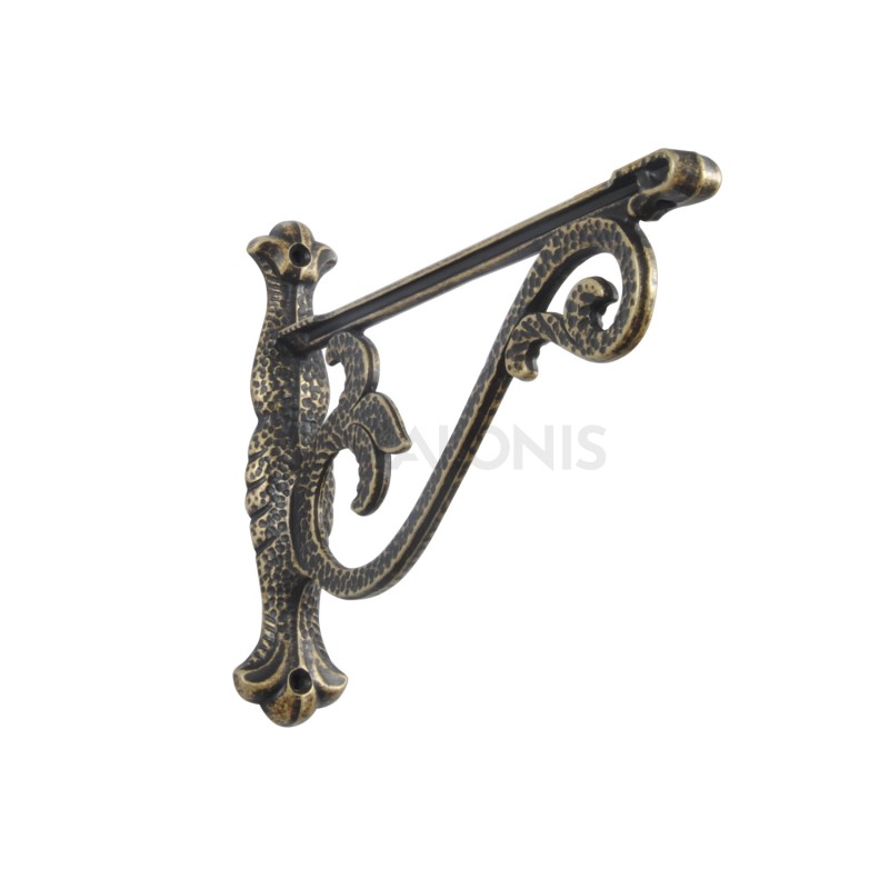 VINTAGE SHELF BRACKET / 200x165 / ANTIQUE