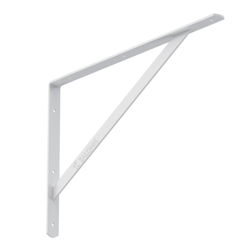 HEAVY DUTY SHELF BRACKET 500x325mm / 185kg / WHITE