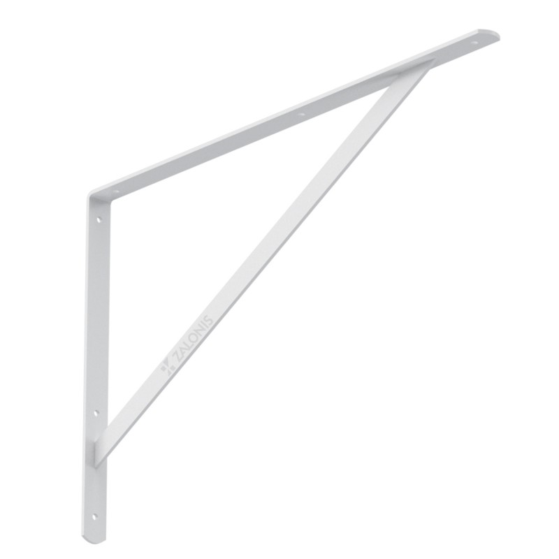 HEAVY DUTY SHELF BRACKET 600x375mm / 150kg / WHITE HEAVY DUTY SHELF BRACKETS