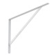 HEAVY DUTY SHELF BRACKET 600x375mm / 150kg / WHITE HEAVY DUTY SHELF BRACKETS