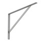 HEAVY DUTY SHELF BRACKET 500x325mm / 185kg / GRAY