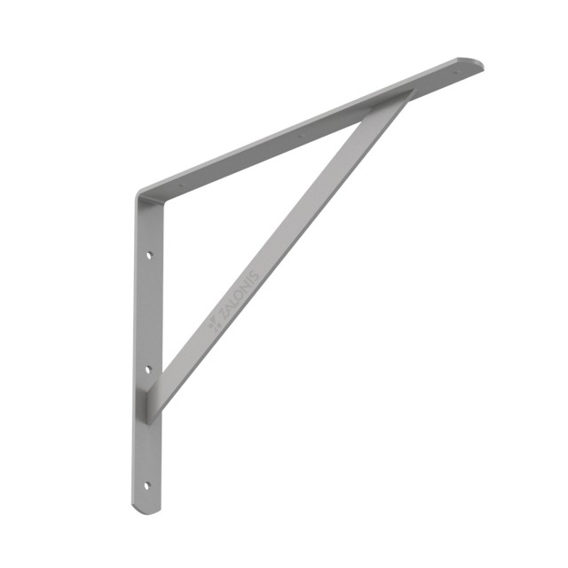 HEAVY DUTY SHELF BRACKET 400x280mm / 225kg / GRAY