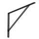 HEAVY DUTY SHELF BRACKET 500x325mm / 185kg / BLACK