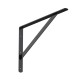 HEAVY DUTY SHELF BRACKET 400x280mm / 225kg / BLACK HEAVY DUTY SHELF BRACKETS