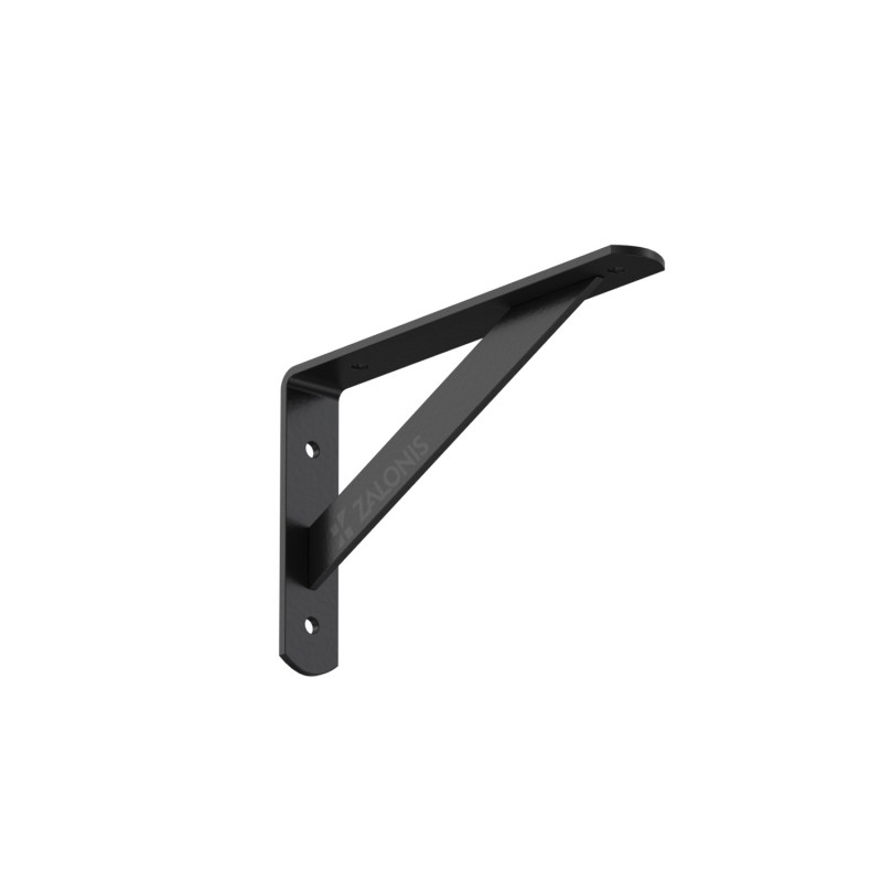 HEAVY DUTY SHELF BRACKET 200x125mm / 320kg / BLACK
