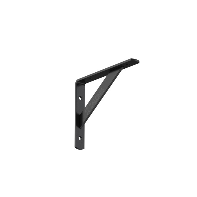 HEAVY DUTY SHELF BRACKET 150x125mm / 320kg / BLACK