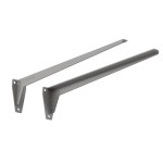 HEAVY DUTY SHELF BRACKET m.380 / 604x130 mm / 150kg/PAIR / GRAY