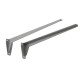 HEAVY DUTY SHELF BRACKET m.380 / 604x130 mm / 150kg/PAIR / GRAY