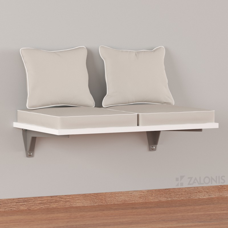 ΓΩΝΙΑ Β.Τ. m.380 / 404x130mm / 150kg/ΖΕΥΓΑΡΙ / ΓΚΡΙ ΓΩΝΙΑ Β.Τ. m.380 / 404x130mm / 150kg/ΖΕΥΓΑΡΙ / ΓΚΡΙ