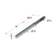 FLOATING SHELF BRACKET 9x100
