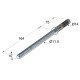 FLOATING SHELF BRACKET 10x170