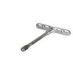 FLOATING SHELF BRACKET D.14x175 / ADJUSTABLE