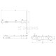 FLOATING SHELF BRACKET D.14x175 / ADJUSTABLE