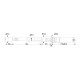 FLOATING SHELF BRACKET WITH UPAT D.14x145 \ ADJUSTABLE
