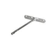 FLOATING SHELF BRACKET D.18x350 / ADJUSTABLE