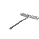 FLOATING SHELF BRACKET D.18x350 / ADJUSTABLE