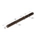 FLOATING PLASTICIZED SHELF BRACKET / 12x120