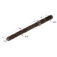 FLOATING PLASTICIZED SHELF BRACKET / 14x165