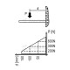 FLOATING SHELF BRACKET D.14x175 / ADJUSTABLE