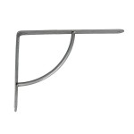 SHELF BRACKET 25x20cm GRAY / 90Kg