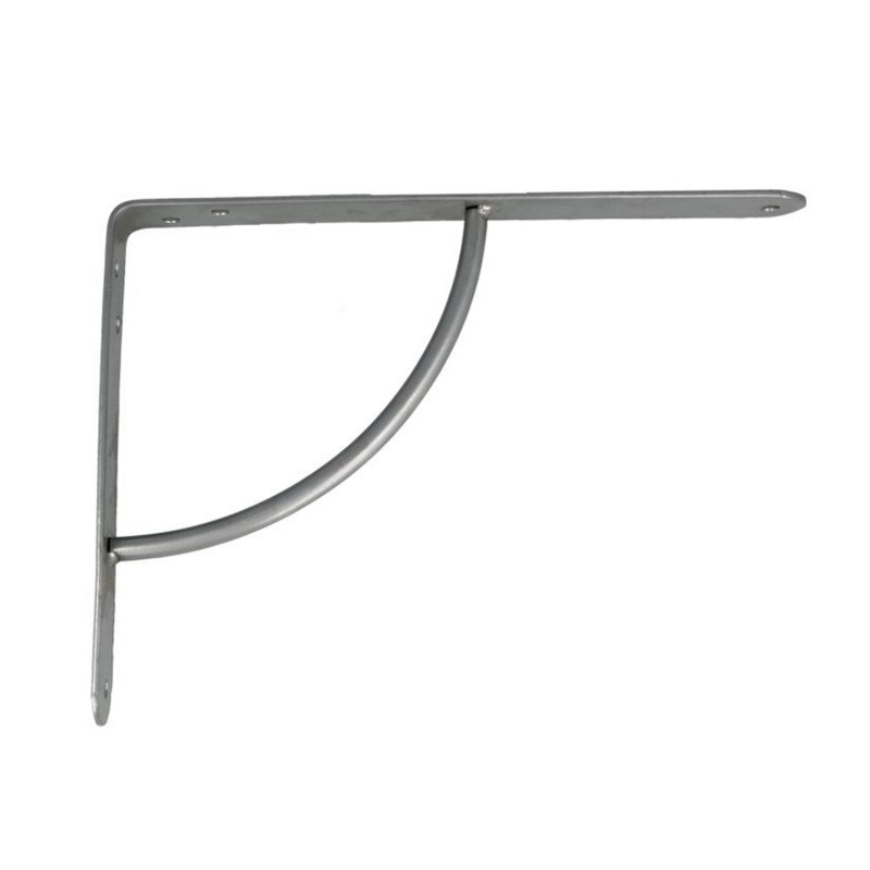 SHELF BRACKET 25x20cm GRAY / 90Kg