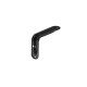 SHELF BRACKET m.108 / 123x84mm / 35Kg/PAIR / BLACK
