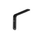 SHELF BRACKET m.108 / 200x140mm / 35Kg/PAIR / BLACK