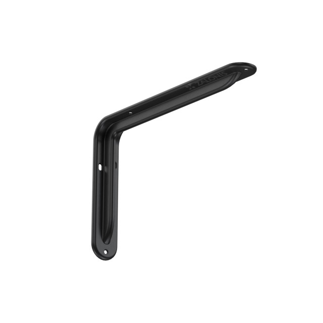 SHELF BRACKET m.108 / 260x170mm / 40Kg/PAIR / BLACK