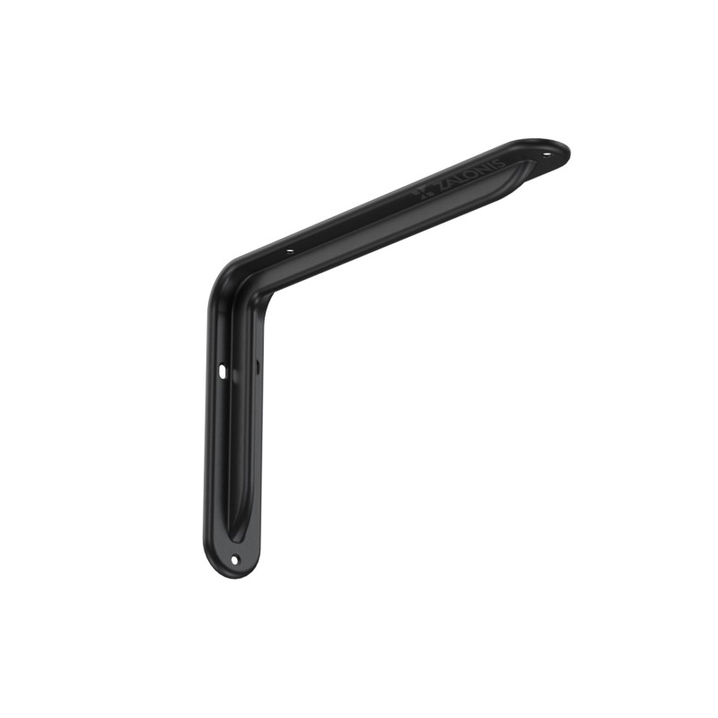 SHELF BRACKET m.108 / 260x170mm / 40Kg/PAIR / BLACK