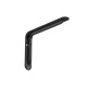 SHELF BRACKET m.108 / 260x170mm / 40Kg/PAIR / BLACK