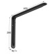 SHELF BRACKET m.108 / 400x280mm / 35Kg/PAIR / BLACK
