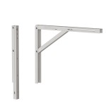 FOLDING BRACKET 40x30 100kg / WHITE