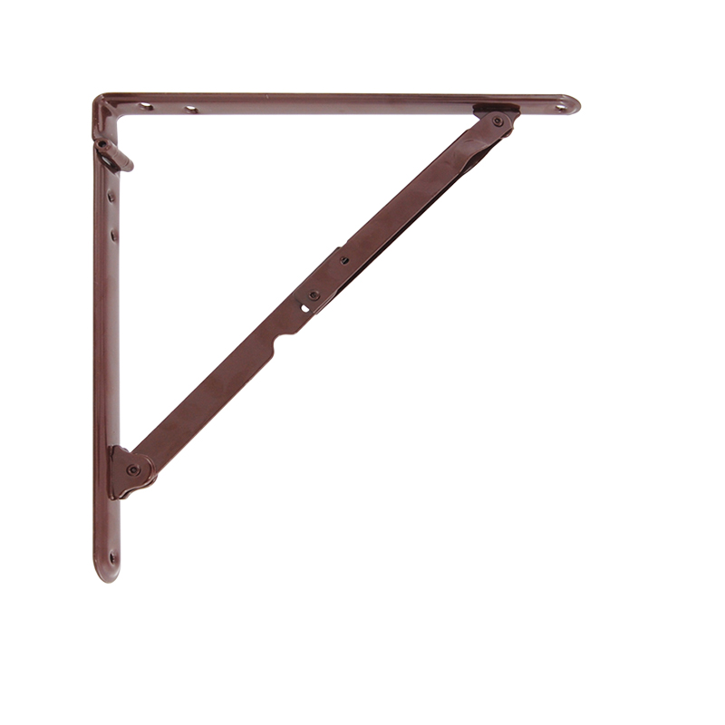 FOLDING SELF BRACKET 20 BROWN - 65kg/PAIR
