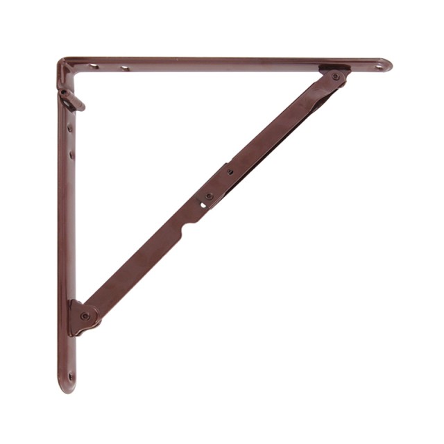FOLDING SELF BRACKET 30 BROWN - 75kg/PAIR