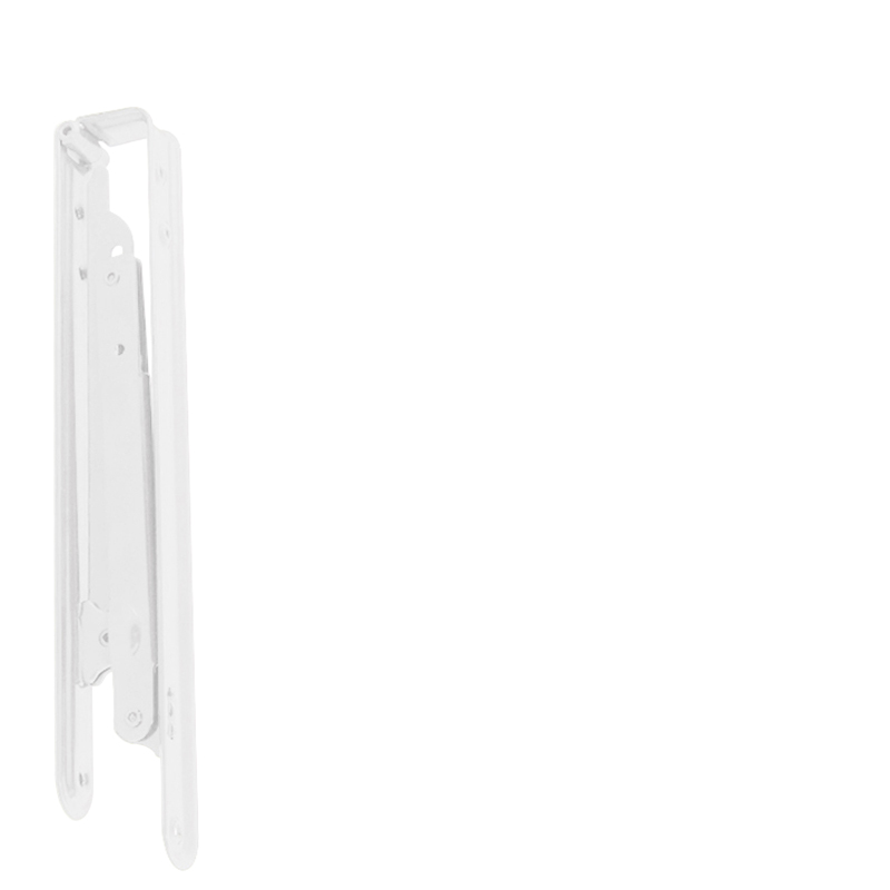 FOLDING SELF BRACKET 40 WHITE - 80kg/PAIR
