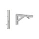 FOLDING BRACKET 20x11 / 80kg / WHITE