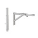 FOLDING BRACKET 30x16 / 80kg / WHITE