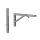 FOLDING BRACKET 30x16 / 80kg / GRAY
