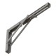 FOLDING BRACKET 30x16 / 80kg / GRAY