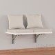FOLDING BRACKET 30x16 / 80kg / GRAY