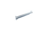FOLDING SELF BRACKET WITH BUTTON 17.9cm/20kg WHITE