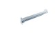 FOLDING SELF BRACKET WITH BUTTON 27.9cm/30kg WHITE