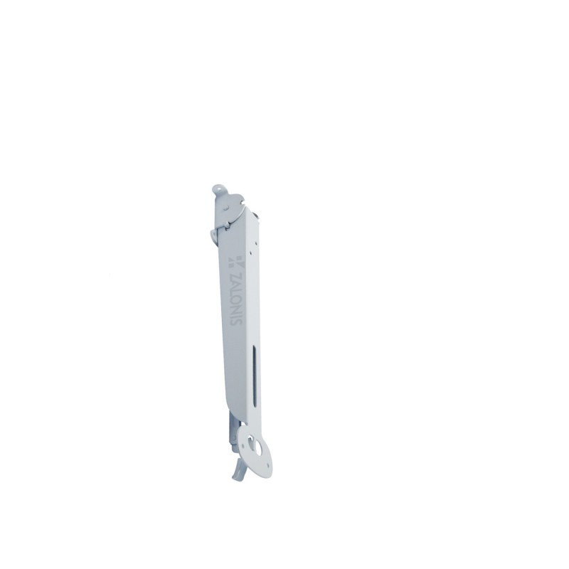 FOLDING SELF BRACKET WITH BUTTON 27.9cm/30kg WHITE